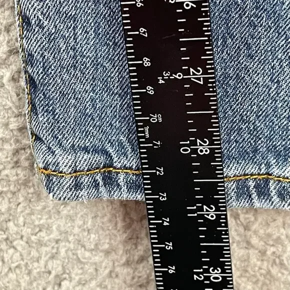 BDG Baggy Jeans 25 Wide Leg High Rise Y2K Skater Grunge Denim Urban Outfitters - Picture 6 of 11